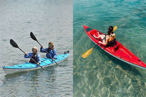 Types of Tandem Kayaks