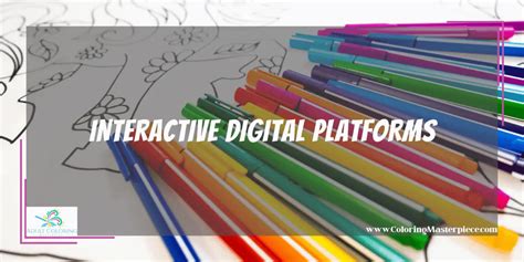 Types of Virtual Coloring Sheets and Platforms