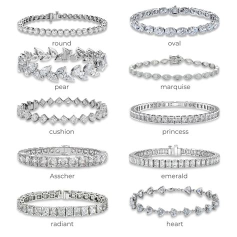 Types of diamond bracelets