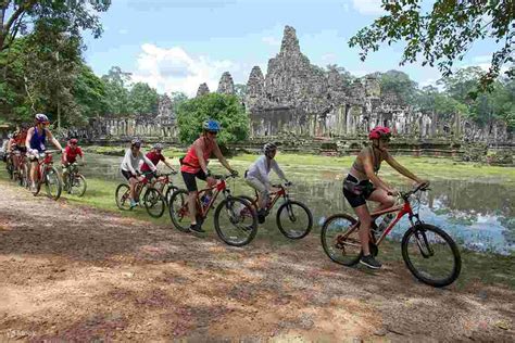 Typical Angkor Bicycle Tour Route