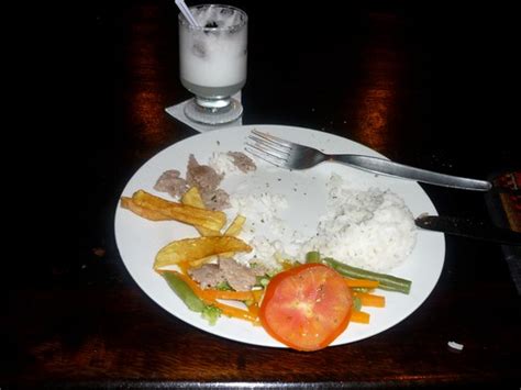 Typical Colca Canyon food