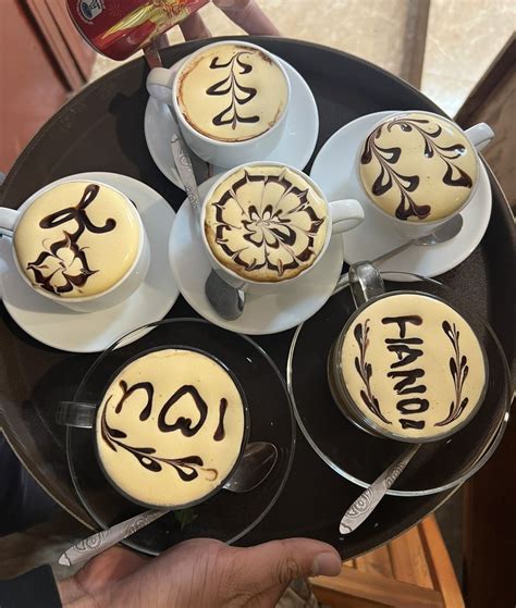 Typical Hanoi Egg Coffee Class