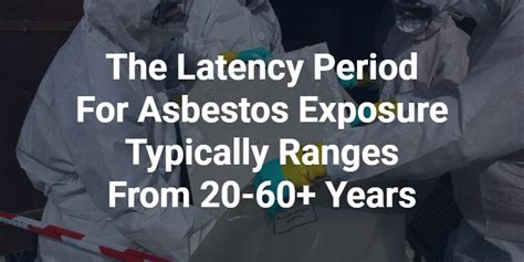 Typical Latency Periods for Asbestos-Related Conditions