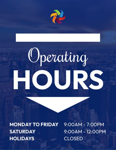 Typical Operating Hours at 7 Flags