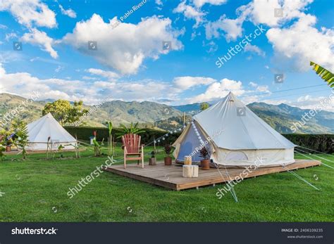 Typical glamping day