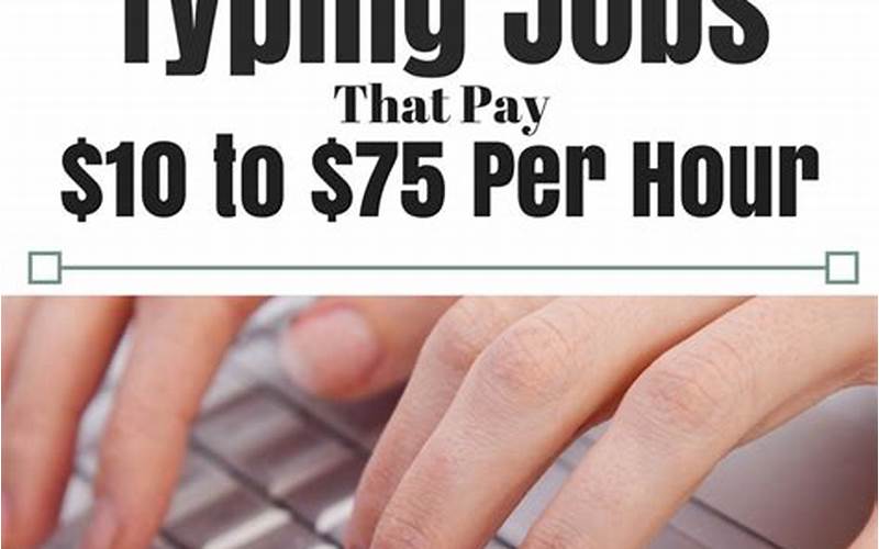 Typing Jobs From Home