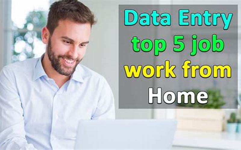 Typing Jobs Part Time Data Entry