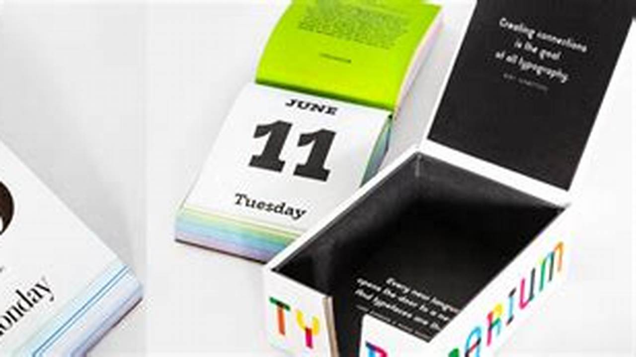 Typodarium 2024 Calendar Google