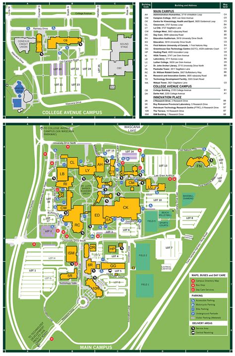 U Of R Campus Map