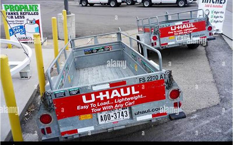 U-Haul Trailer Rental Tips