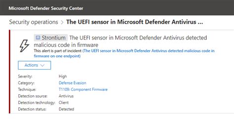 UEFI scanner a boost to Microsoft Defender ATP