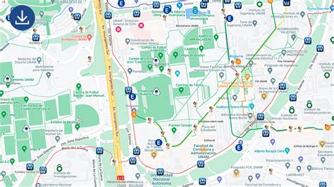 UNAM Map