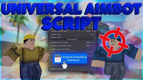 UNIVERSAL Aimbot, ESP, Team Check Roblox Script Pastebin 