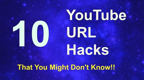 URL Hacks