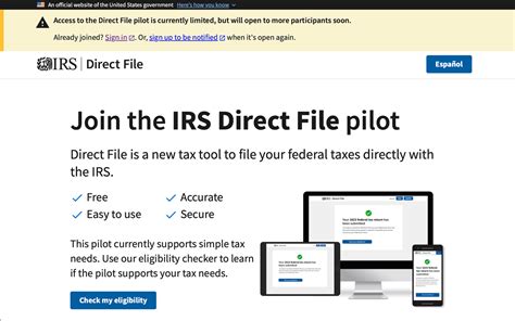 US IRS launches Direct File Pilot Program