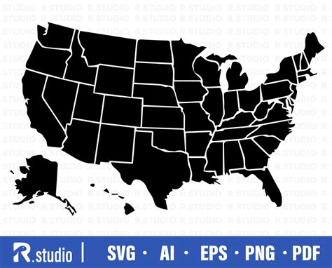 Download US States - Home Sticker Svg Bundle Commercial Use