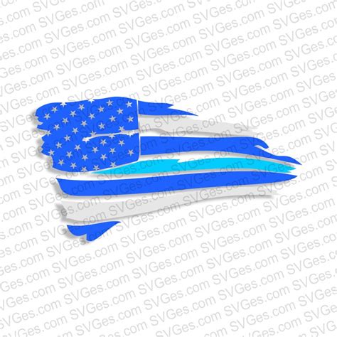 Download USA Flag - Blue Line SVG File - SVG Design Creativefabrica Free PSD Mockups