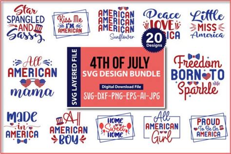 Download USA SVG Bundle, 4th of July Shirt... For Crafts