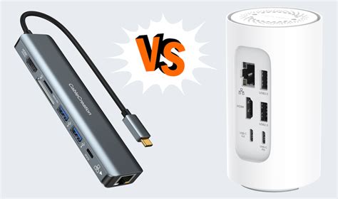 USB-C Hub vs. Docking Station