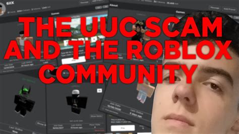 UUC Scam is back on Roblox | Roblox Forum