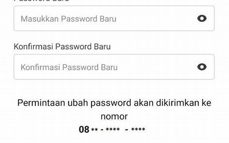 Ubah Password Bukalapak