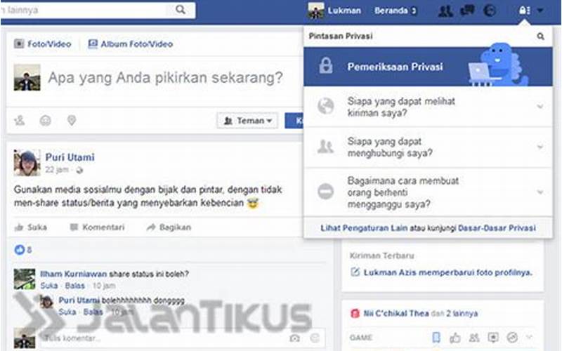 Ubah Pengaturan Privasi Anda Di Facebook