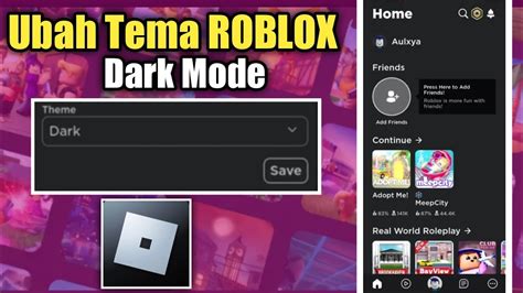 Tema Gelap Terang Roblox