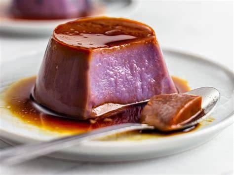 Ube Leche Flan Recipe