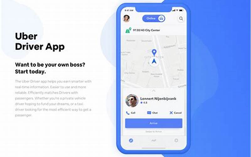 Uber Driver App Interface