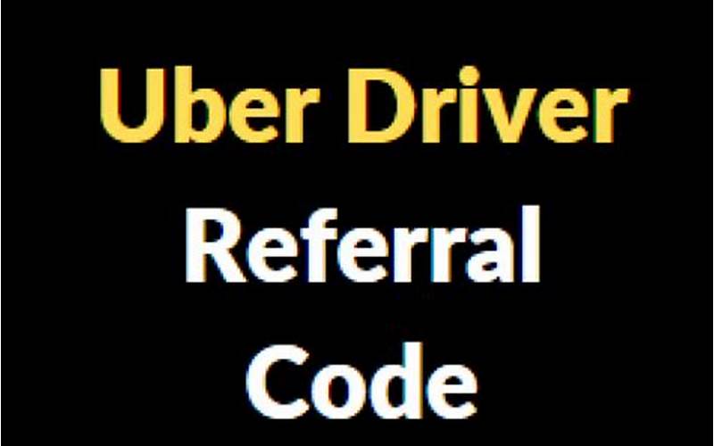 Uber Referral Code