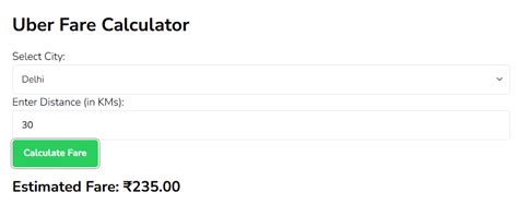 Uber Calculator Atlanta