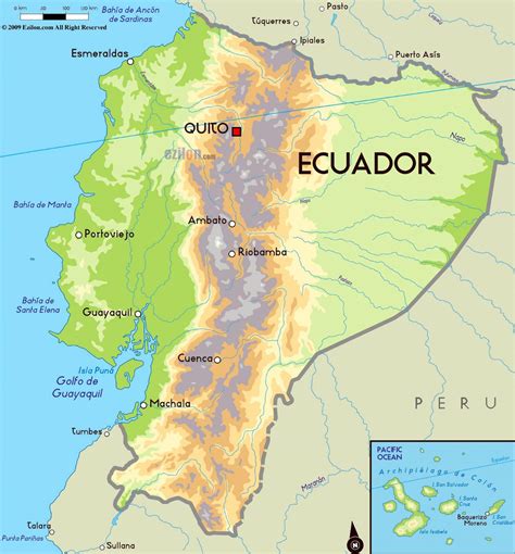 De Ecuador Mapa