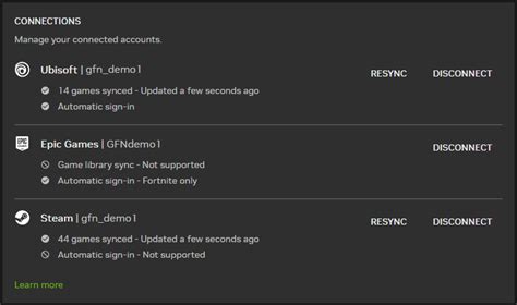 Ubisoft account linking with GeForce NOW is faster with automatic logins