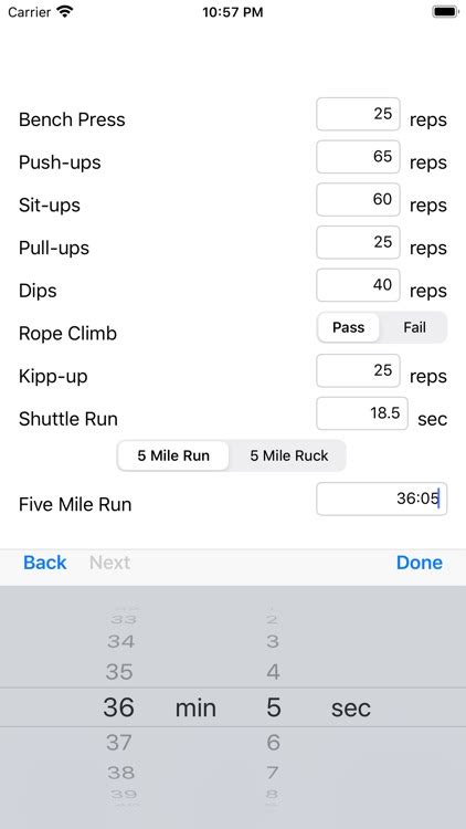 Ubrr Score Calculator