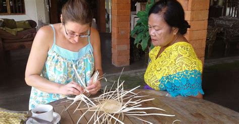 Ubud basket weaving workshop