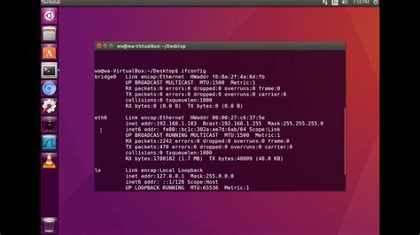 Baris perintah terminal di Ubuntu