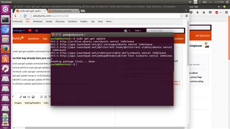 Ubuntu Sudo Apt Get Update