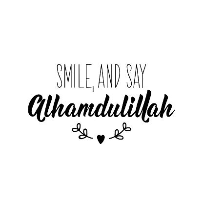 Ucapkan alhamdulillah