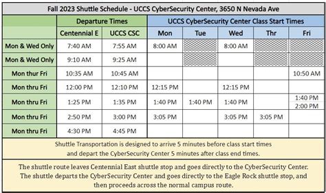 Uccs Fall 2024 Class Schedule