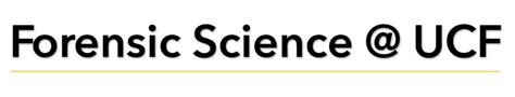 Ucf Forensic Science Course Catalog