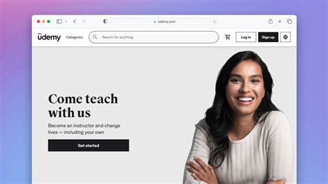Udemy Website
