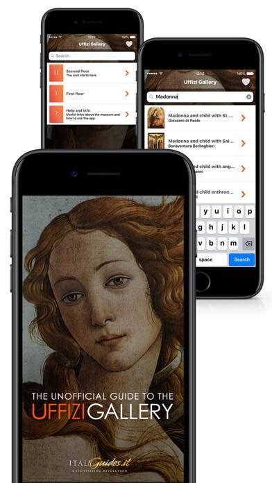 Uffizi Gallery Audio Guide App