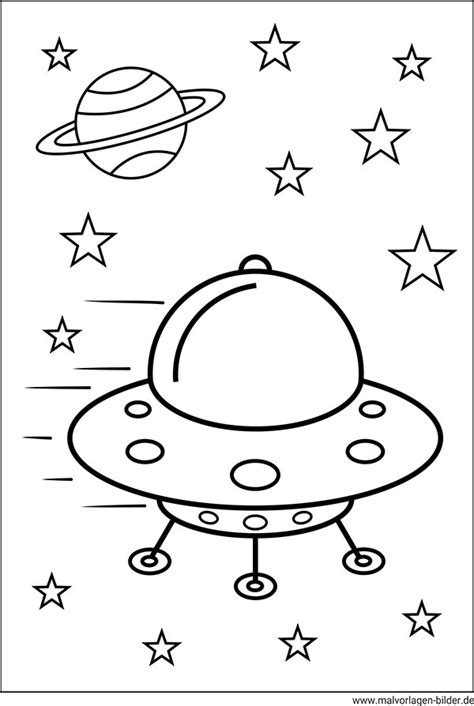 Ufo Ausmalbild