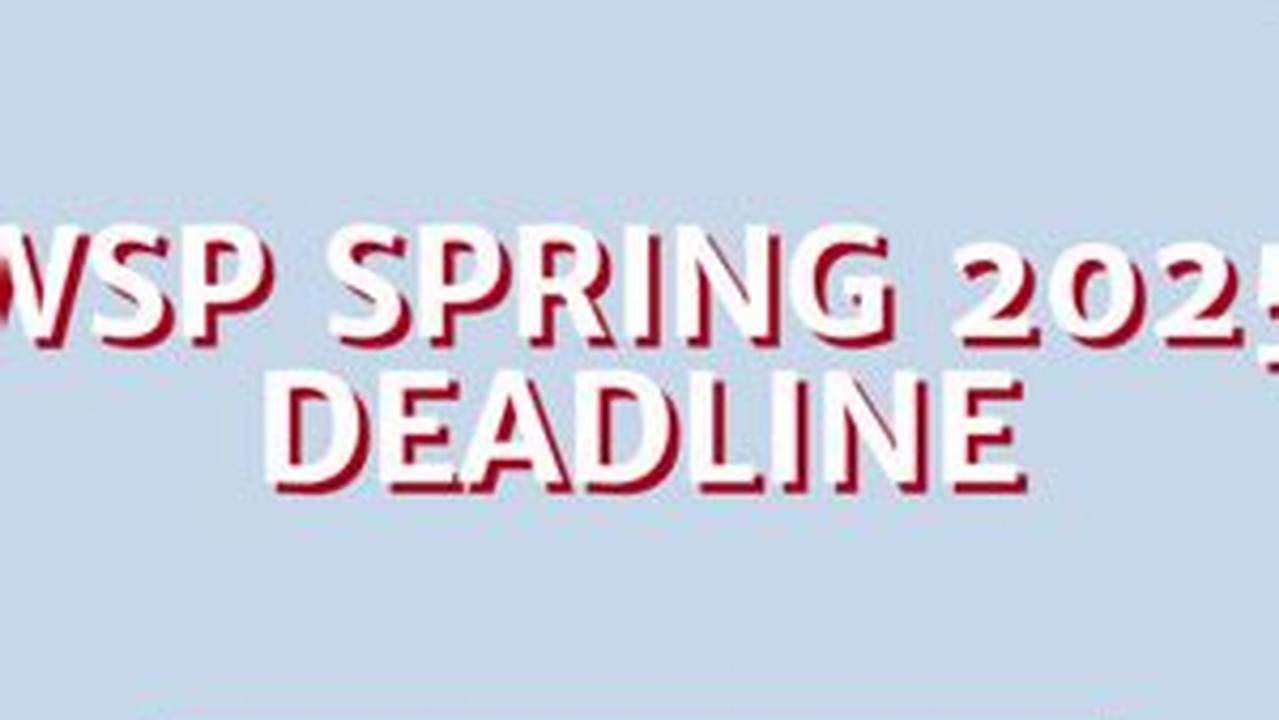 Uga Application For Spring 2025 Deadline