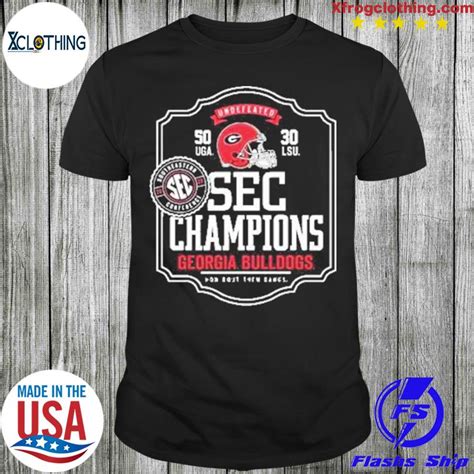 Get Ready for the UGA SEC Championship 2022 with our Shirts!