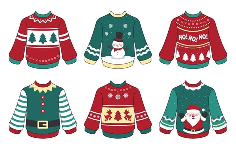 Ugly Sweater Design Template