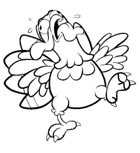 Ugly Turkey Coloring Pages