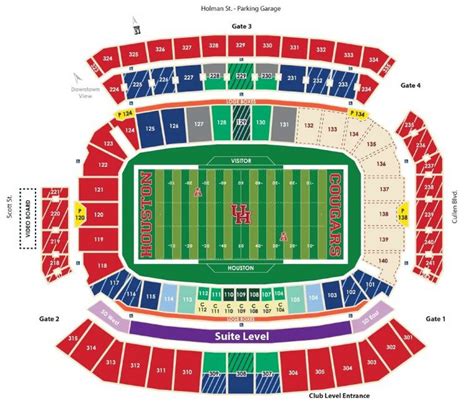 Uh Football Seating Chart