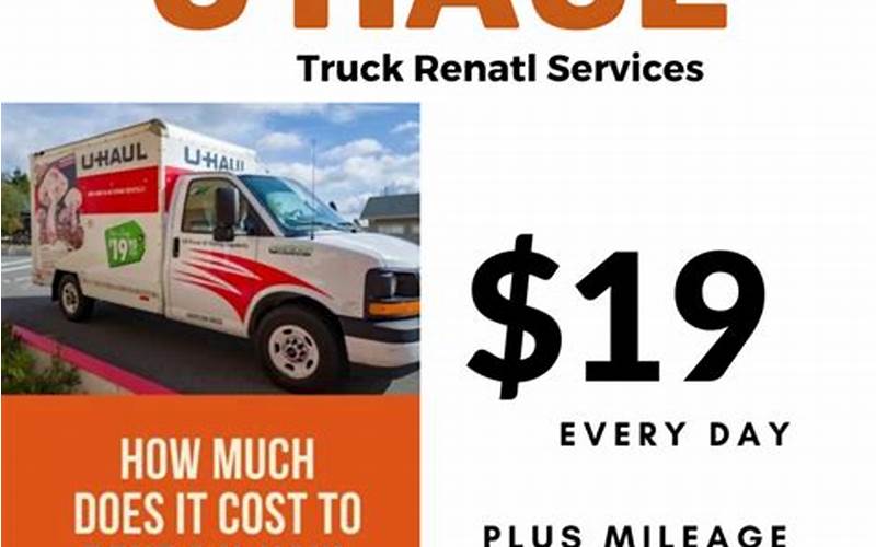 Uhaul Affordable Prices