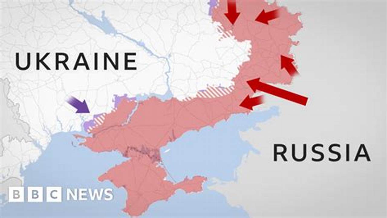 Ukraine Russia Conflict 2024 Map